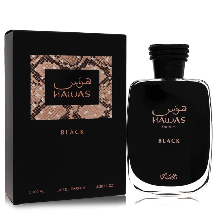 Hawas Black EDP By Rasasi for Men