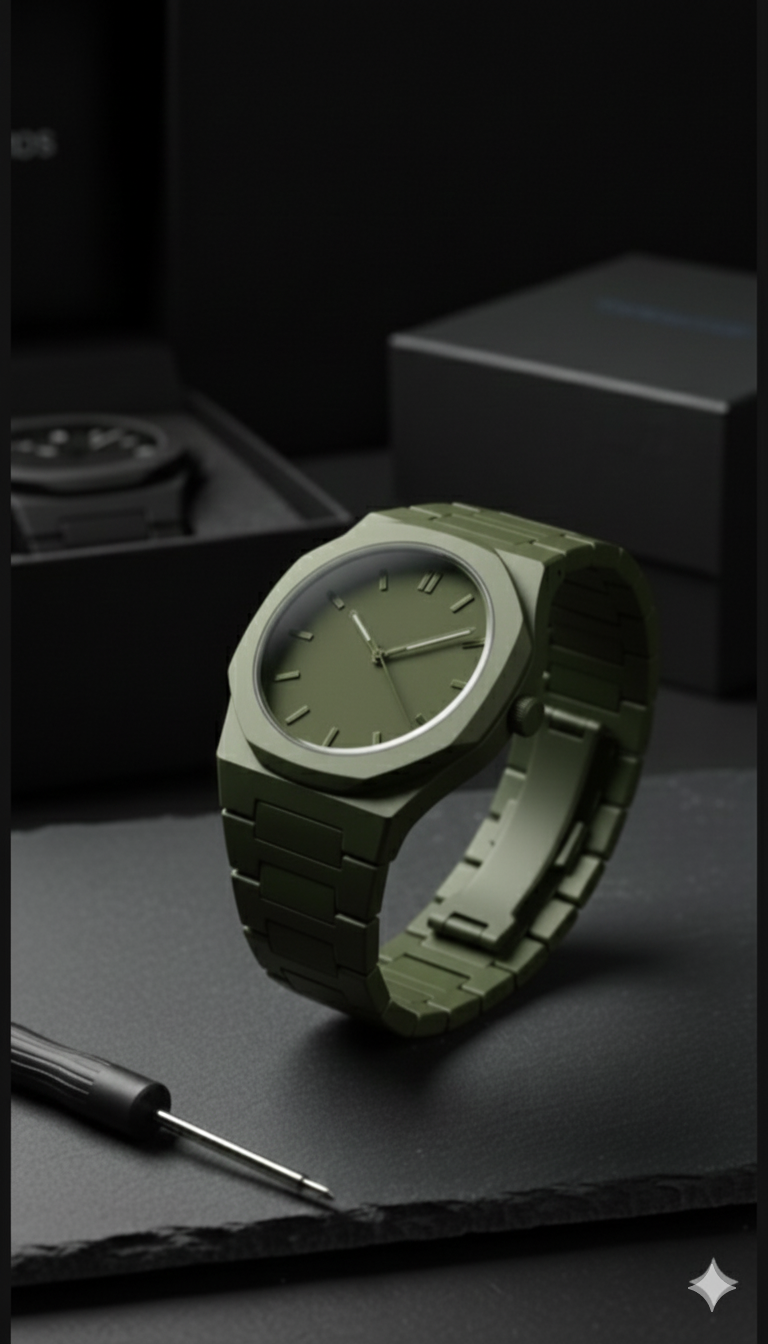 Green Dash Watch