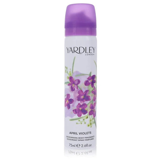 April Violets Body Spray By Yardley London for Women